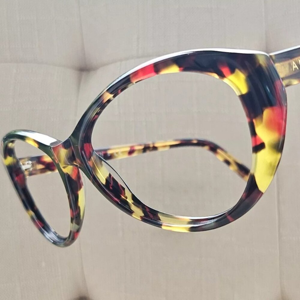 Anne Klein Women Eyeglasses/Sunglasses Frame Multi Color Tortoise AK3175 57[]17